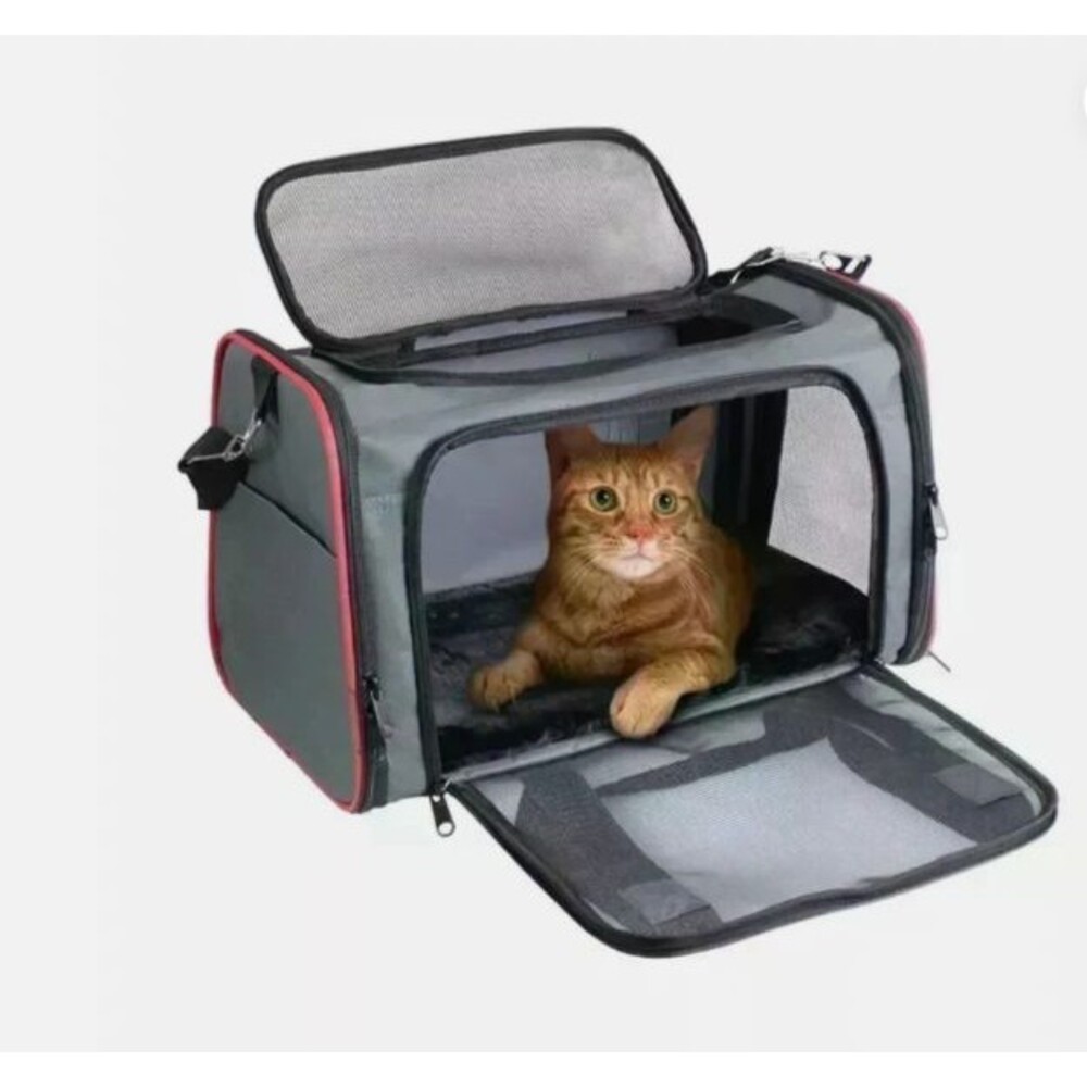 GOOPAWS Soft-Sided Kennel Pet Carrier for Small Dogs, Cats, Puppy, Airline Appr.